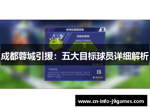 成都蓉城引援：五大目标球员详细解析